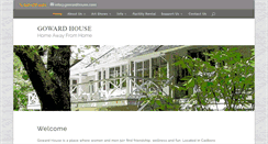 Desktop Screenshot of gowardhouse.com